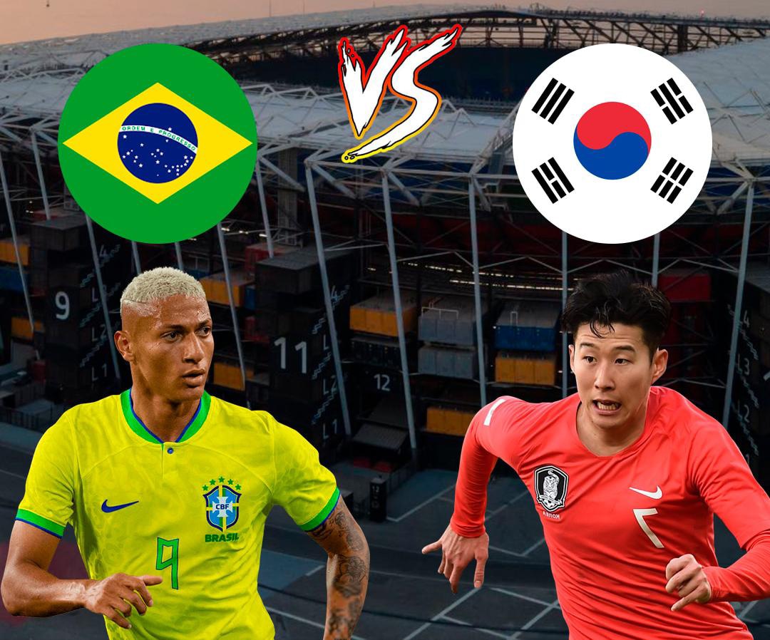 Brasil x Coreia do Sul: onde assistir, horário e escalações das oitavas de  final da Copa do Mundo